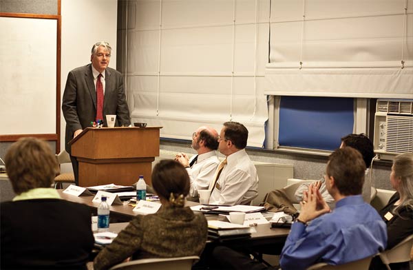 At the Fall 2009 Biological Sciences Alumni Advisory Committee